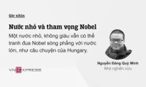 Nước nhỏ và tham vọng Nobel